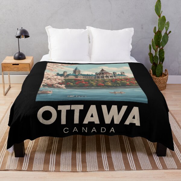 Item preview, A Vintage Illustration of Ottawa - Canada  designed and sold by GoodOldVintage.