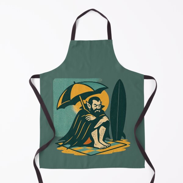 Item preview, Vampire at the Beach Retro Surf Art designed and sold by Design Delinquent.
