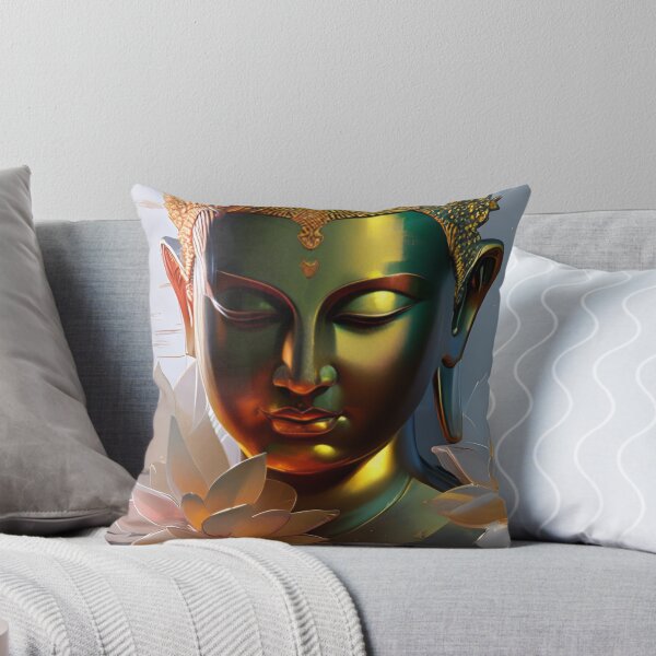 Item preview, Gold, Green and White Quan Yin designed and sold by Joy Shuliana.