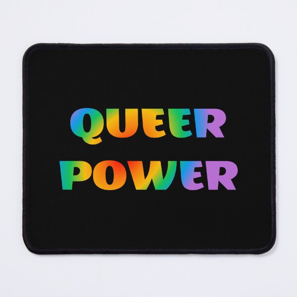 Item preview, Queer Power   pride month designed and sold by Inspirationmotivation.