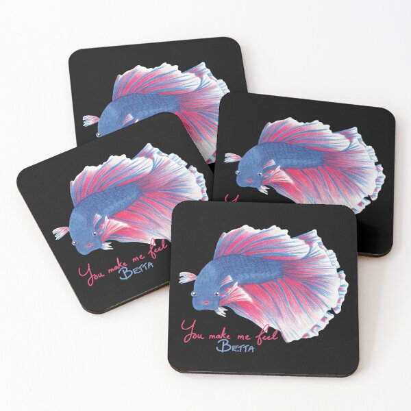 Item preview, Colorful Betta fish with text designed and sold by ChantellaGF.