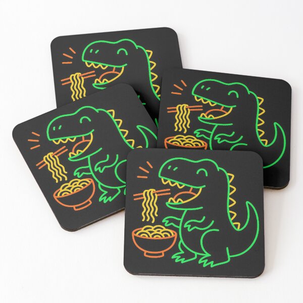 Item preview, Neon Noodle Rex designed and sold by WaGlobal.