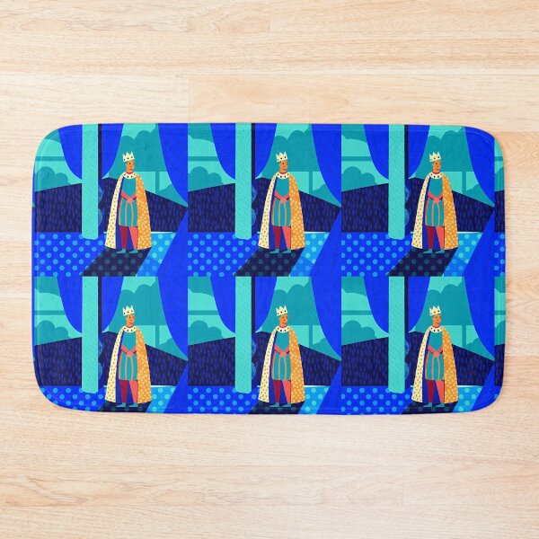 Item preview, Stylized King in Royal Setting Illustration designed and sold by ART ATTACK ZONE.