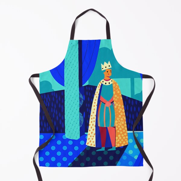 Item preview, Stylized King in Royal Setting Illustration designed and sold by ART ATTACK ZONE.