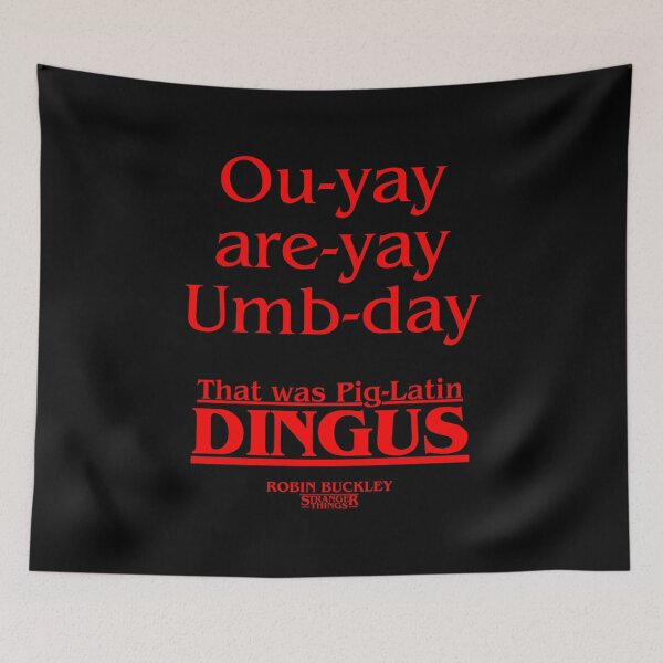 Item preview,  Funny Quotes Robin Dingus designed and sold by theflandonian.