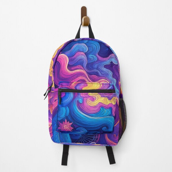 Artikelvorschau, Vibrant Abstract Dreamscape – Farbenflut trifft auf dynamische Formen in surrealer Harmonie entworfen und verkauft von FotoworldEdel.