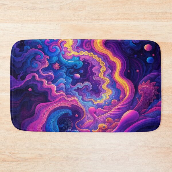 Item preview, Vibrant Abstract Dreamscape – Flood of colors meets dynamic forms in surreal harmony designed and sold by FotoworldEdel.