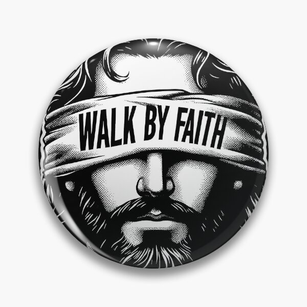 Item preview, 2 Corinthians 5:7 For We Walk By Faith Not By Sight designed and sold by plushism.
