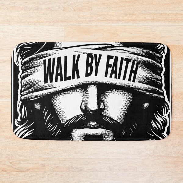 Item preview, 2 Corinthians 5:7 For We Walk By Faith Not By Sight designed and sold by plushism.