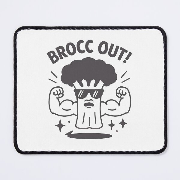 Item preview, Brocc Out! - Funny Strong Broccoli Tee designed and sold by artifinesia.