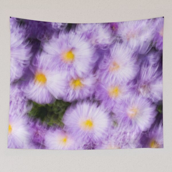Item preview, September Daisies Aster Flowers designed and sold by FOLK ART FUSION.