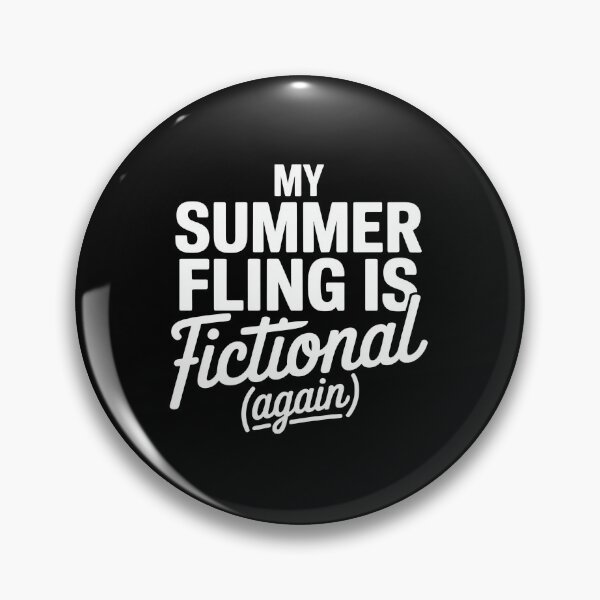 Item preview, My Summer Fling Is Fictional Again – Funny Book Lover  designed and sold by MagicWander.