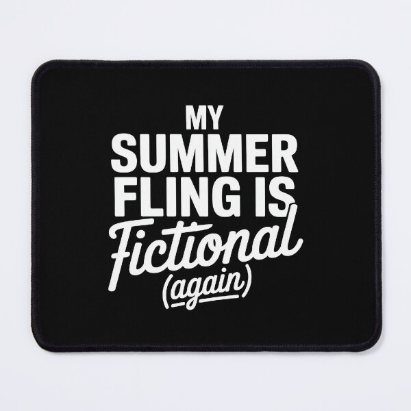 Item preview, My Summer Fling Is Fictional Again – Funny Book Lover designed and sold by MagicWander.