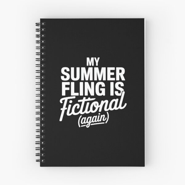 Item preview, My Summer Fling Is Fictional Again – Funny Book Lover  designed and sold by MagicWander.