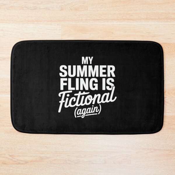 Item preview, My Summer Fling Is Fictional Again – Funny Book Lover  designed and sold by MagicWander.