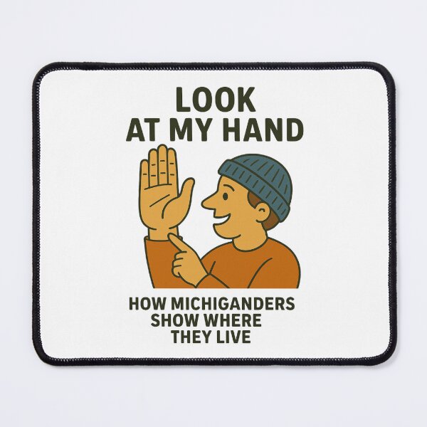 Item preview, Show Where We Live - Pure Michigan Pride – Fun Gifts for Michiganders designed and sold by NoveltyandFun.