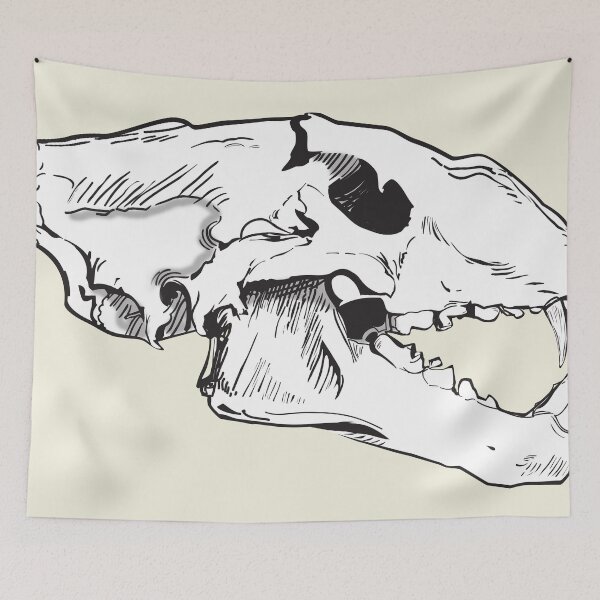 Item preview, Lion's Skull designed and sold by ASKEW GRAPHICS.