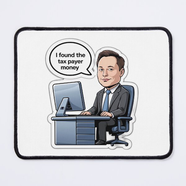 Item preview, Elon at DOGE designed and sold by QuantumGadget.