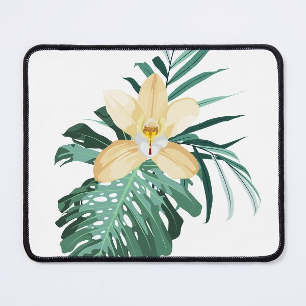 Item preview, Bouquet of flowers with exotic Leaf isolated on white background. designed and sold by MatyKotiv.