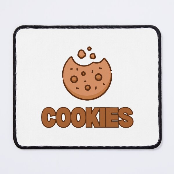 Item preview, Sweet cookie design with bite – Funny cookie illustration for those with a sweet tooth designed and sold by Pinfinest.