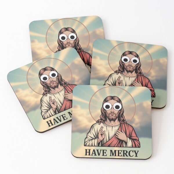 Item preview, JESUS WITH GOOGLY EYES DIVINE COMEDY designed and sold by Obinne.
