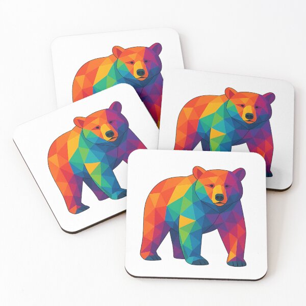 Item preview, Prismatic Bear designed and sold by TheWonkyEaselCo.