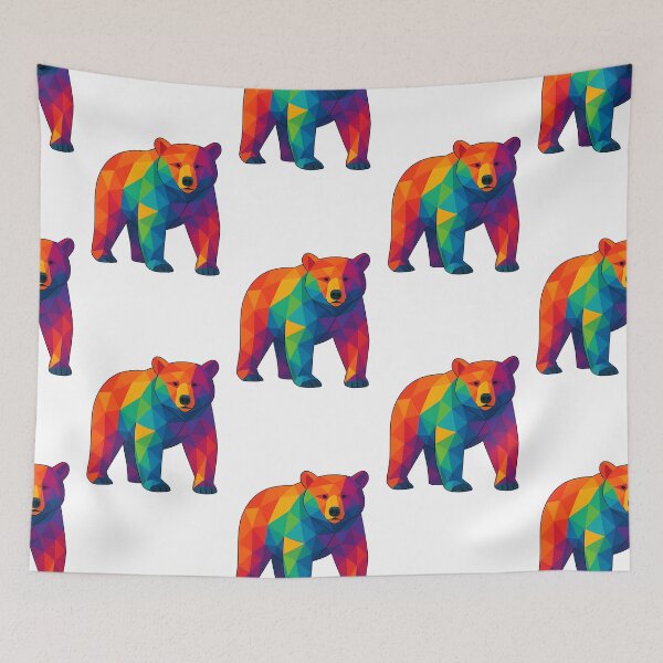 Item preview, Prismatic Bear designed and sold by TheWonkyEaselCo.