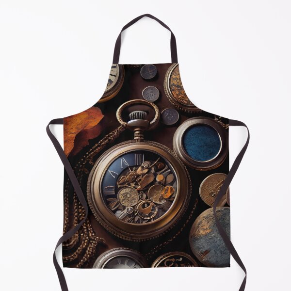 Item preview, Steampunk Timepiece Array: Vintage Clockwork Display designed and sold by ShadowAndSlate.