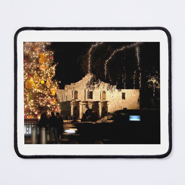 Item preview, The Alamo at Christmas designed and sold by rogerstrawberry.