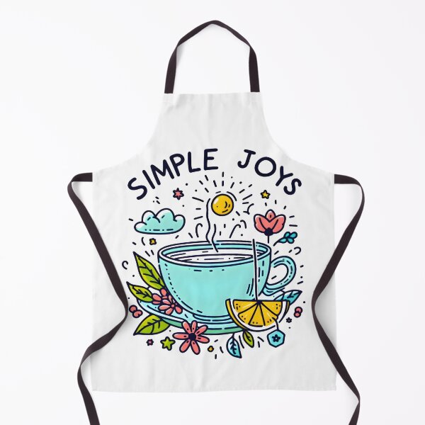 Item preview, simple joy, teacup, choose joy designed and sold by TrueArtVibes.