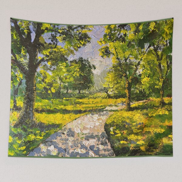 Item preview, The Walking Trail At Jervey Gantt Park in Ocala, Florida designed and sold by TheArtCave.