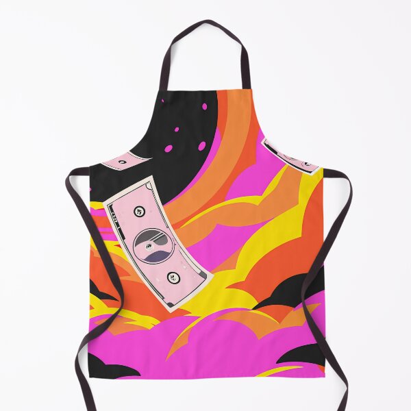 Item preview, Stylized Money Floating in Abstract Colorful Space designed and sold by ART ATTACK ZONE.