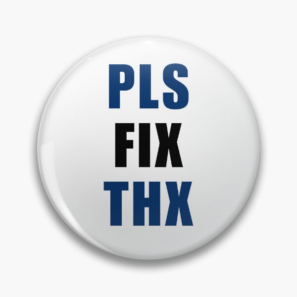 Item preview, PLS FIX THX designed and sold by Michela Segato.