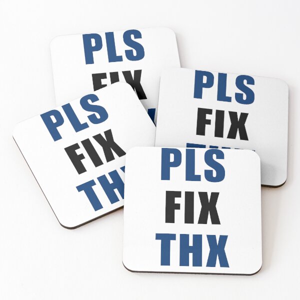 Item preview, PLS FIX THX designed and sold by Michela Segato.
