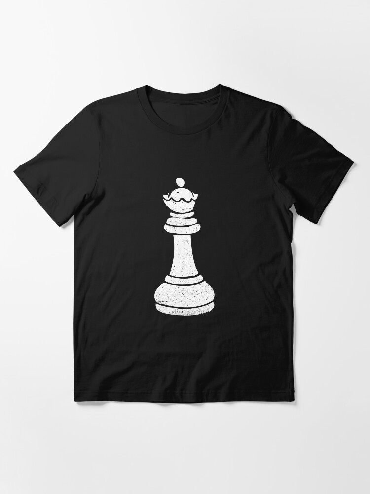Alternate view of Queen Chess Piece - Cool Chess Club Gift Essential T-Shirt