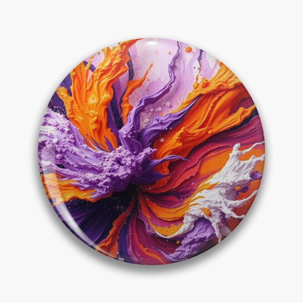 Item preview, Vibrant Abstract Dreamscape – Flood of colors meets dynamic forms in surreal harmony designed and sold by FotoworldEdel.