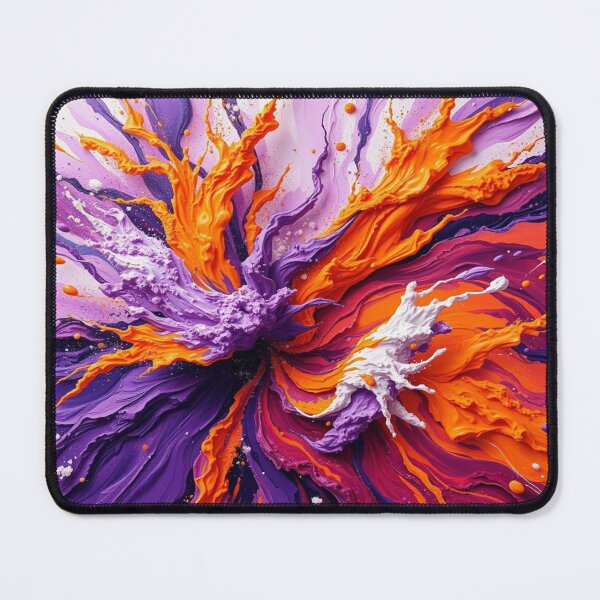 Item preview, Vibrant Abstract Dreamscape – Flood of colors meets dynamic forms in surreal harmony designed and sold by FotoworldEdel.