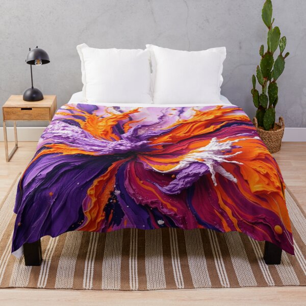 Item preview, Vibrant Abstract Dreamscape – Flood of colors meets dynamic forms in surreal harmony designed and sold by FotoworldEdel.