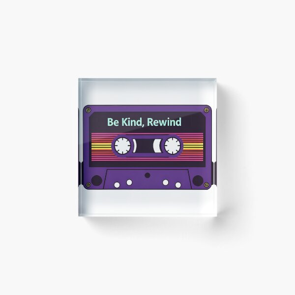 Item preview, Be Kind, Rewind – Retro 80s Cassette T-Shirt designed and sold by Jbl Jaouad.