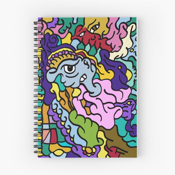 Item preview, Anxious Mind Melt: Surreal Psychedelic Portrait by Cotchichi designed and sold by Cotchichi.