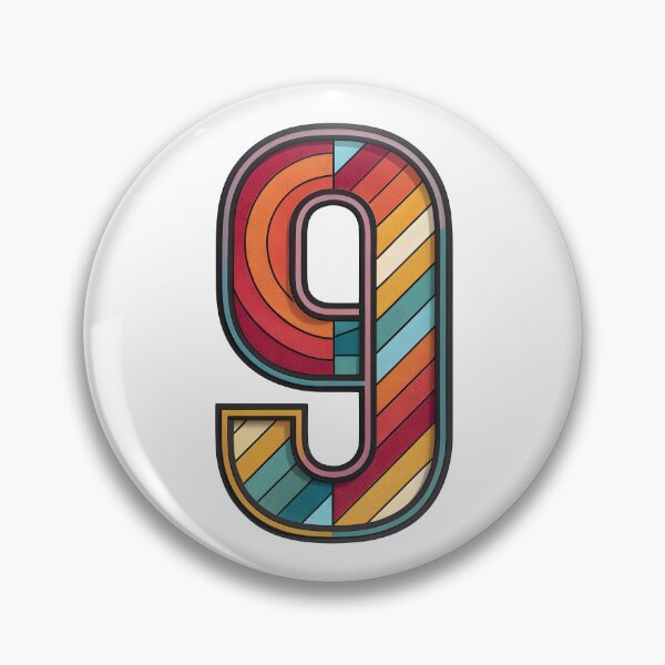 Item preview, Number 9 designed and sold by nimmitrends.