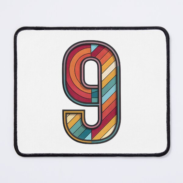 Item preview, Number 9 designed and sold by nimmitrends.