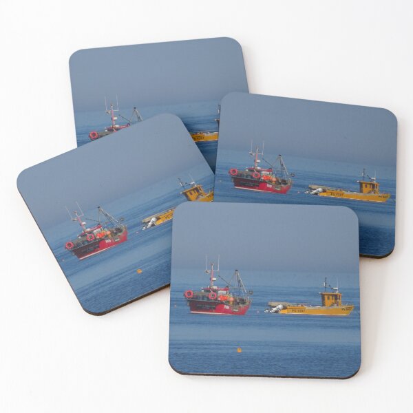 Item preview, Fishing Boats E499 & PE1087, Swanage, Dorset designed and sold by wiggyofipswich.