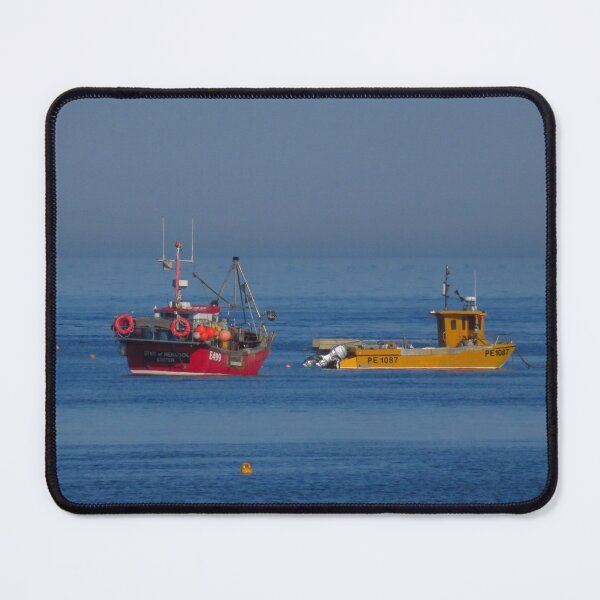 Item preview, Fishing Boats E499 & PE1087, Swanage, Dorset designed and sold by wiggyofipswich.