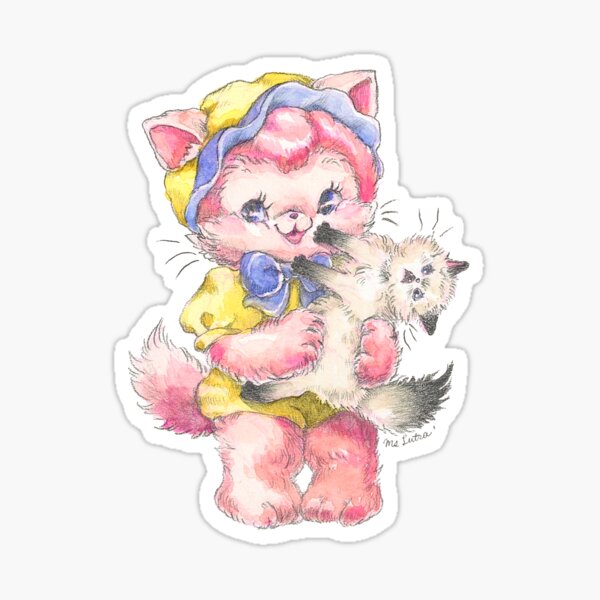 happy cat Sticker