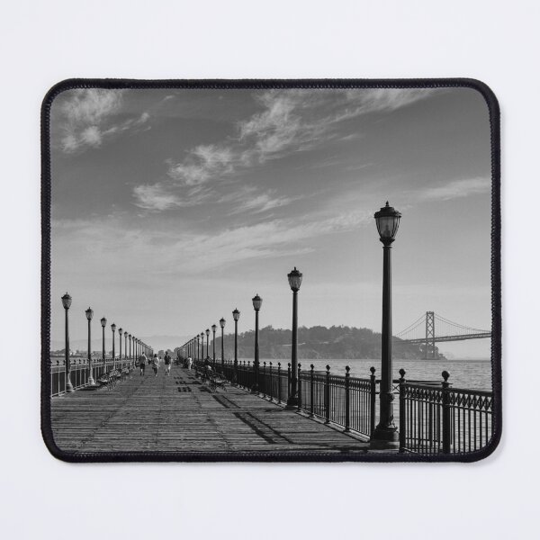 Item preview, Pier 7 San Francisco in Mono designed and sold by Images by Chris de Blank.