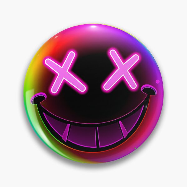 Item preview, Neon Drip Smiley Face – Colorful Psychedelic Art designed and sold by aiartroom31.