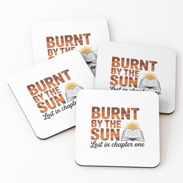 Item preview, Burnt by the Sun Bold Summer Book Lover designed and sold by MagicWander.