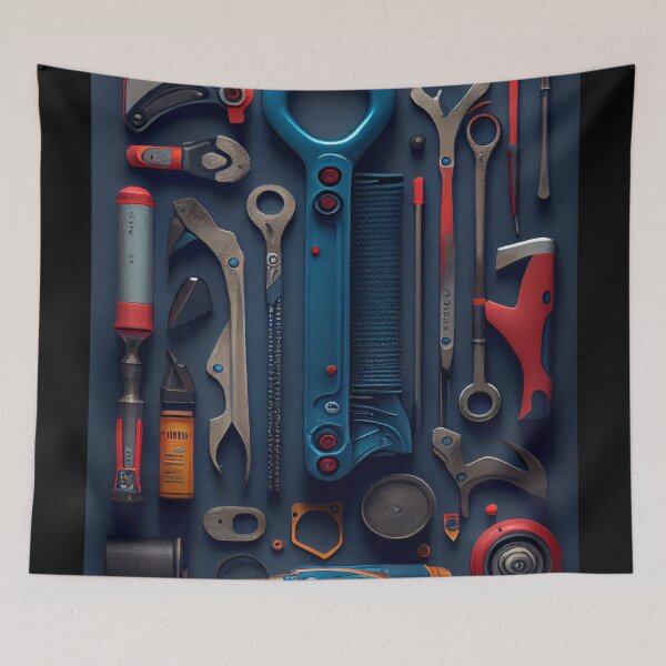 Item preview, Mechanic's Blueprint: Organized Tool Collection designed and sold by ShadowAndSlate.