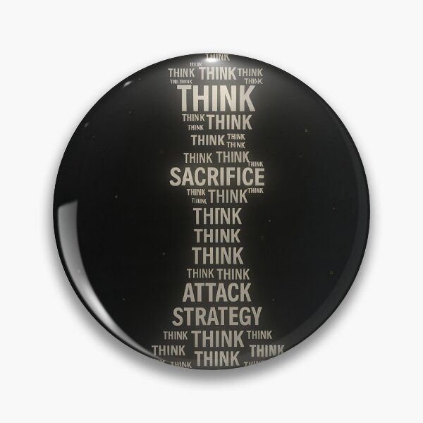 Item preview, Chess Typography Wall Art – THINK, STRATEGY, CHECKMATE Motivational Poster for Gamers & Entrepreneurs designed and sold by AbstractAuraArt.
